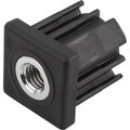 Kipp Screw Plug, 60 mm Dia, Black, Plastic K0430.166030